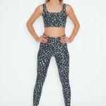 Black Dalmatian Leggings